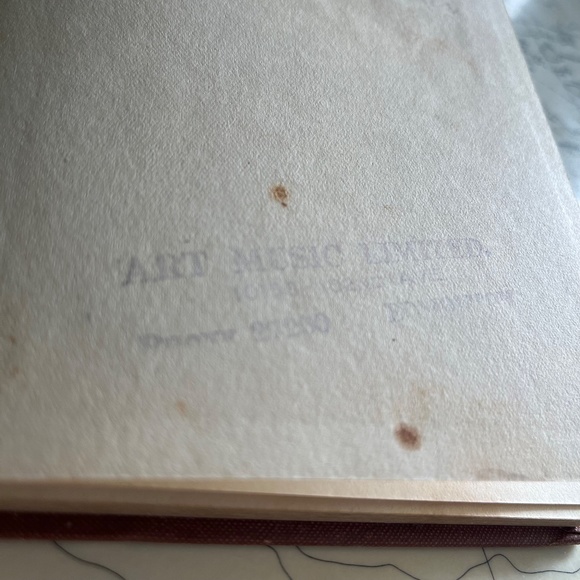 Vintage 1932 Elementary Harmony Part I by C.H. Kitson - Picture 6 of 7